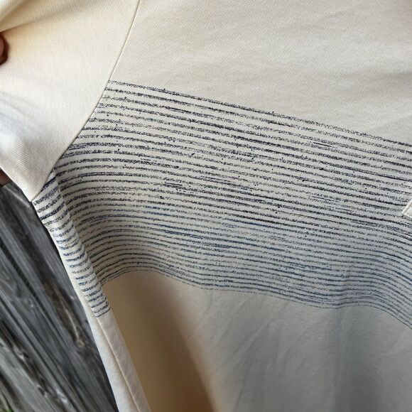 Travis Mathew Short Sleeve Salt Sand Polo Mens M Yellow Golf Outdoor Preppy Dad - Picture 7 of 14